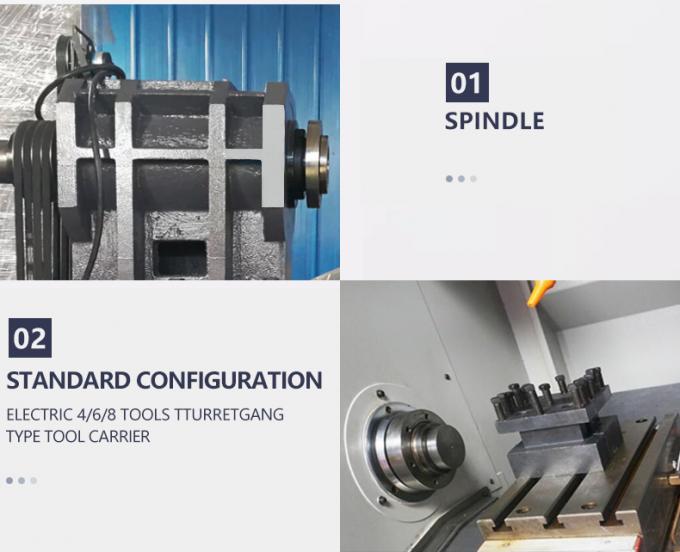 CK0640 톱니 절단 수직 CNC 기계 자동 평면 침대 수평 1