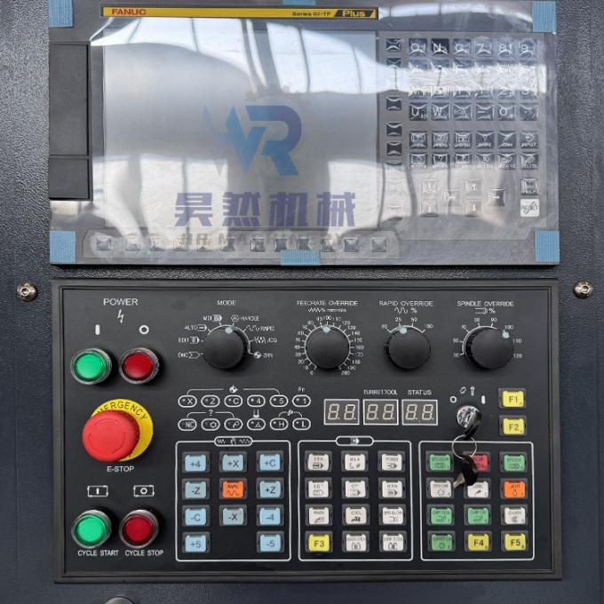 이중 스핀들 슬랜트 베드 자동 Cnc 라트 TCK56Y 하위 스핀들 드라이브와 함께 Cnc 라트 회전 2