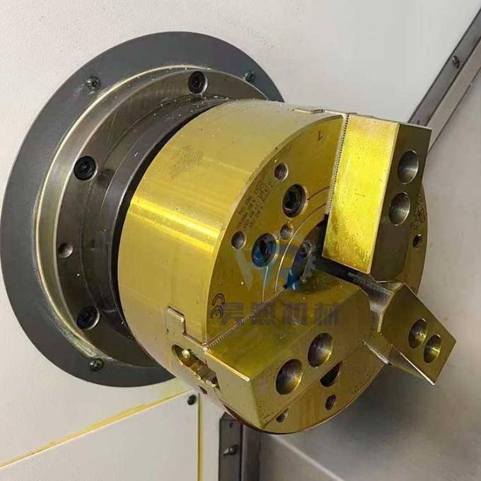 이중 스핀들 슬랜트 베드 자동 Cnc 라트 TCK56Y 하위 스핀들 드라이브와 함께 Cnc 라트 회전 3
