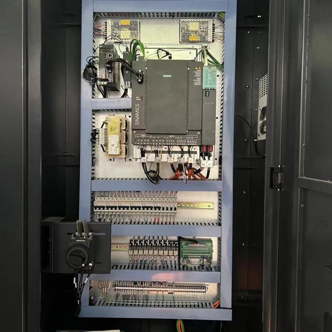 이중 스핀들 슬랜트 베드 자동 Cnc 라트 TCK56Y 하위 스핀들 드라이브와 함께 Cnc 라트 회전 6