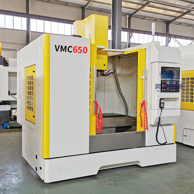작은 CNC VMC 기계 수직 밀링 머신 3 주축 Vmc650