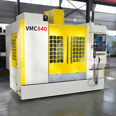 고 정밀도 BT40 작은 CNC 분쇄 센터 수직이 기계가공 VMC840