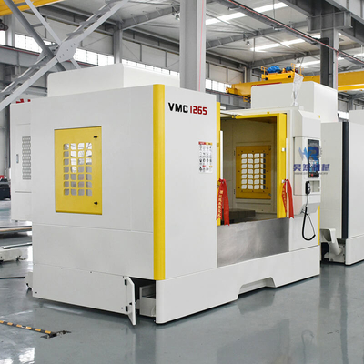 높은 생산성 새로운 수직 주축 VMC 기계 VMC1265 크드 제어기 4명