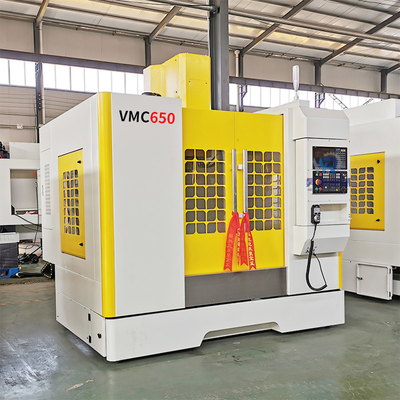 고급 무쇠 Vmc 수직 기계로 가공 센터 선반 단단한 Cnc 3 축선