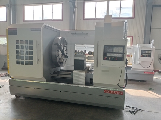 CKNC61125 스테인레스 강 CNC 선반 기계 금속부 성형기
