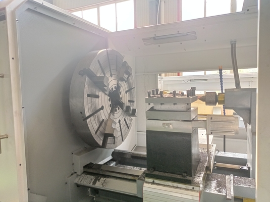 CKNC61125 스테인레스 강 CNC 선반 기계 금속부 성형기