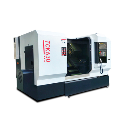 45도 CNC 금속 턴 머신 Tck630 슬랜트 베드 턴 센터
