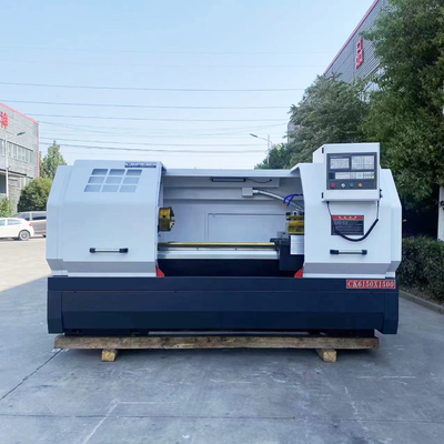 7.5kW 전력 CK6150/1000mm 금속 자동 CNC 톱니 기계 산업용 US