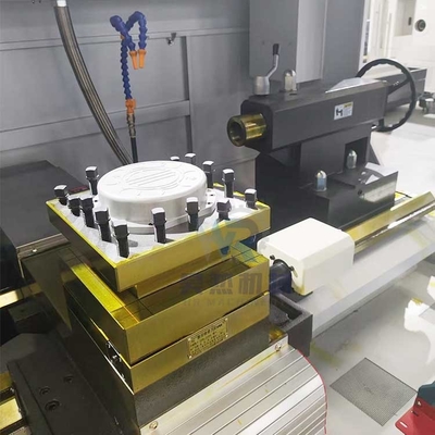 Qk1322 더블 척 수평 평면 침대 자동 CNC 파이프 스레딩 금속 턴 머신