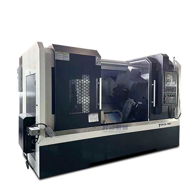 TCK56 CNC 턴 머신 슬랜트 베드 턴 라이브 타워